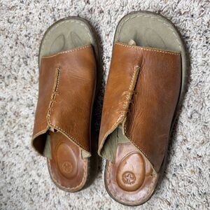 Vintage Dr Doc Martens Leather Slide slip on Comfort Sandals US Size 7